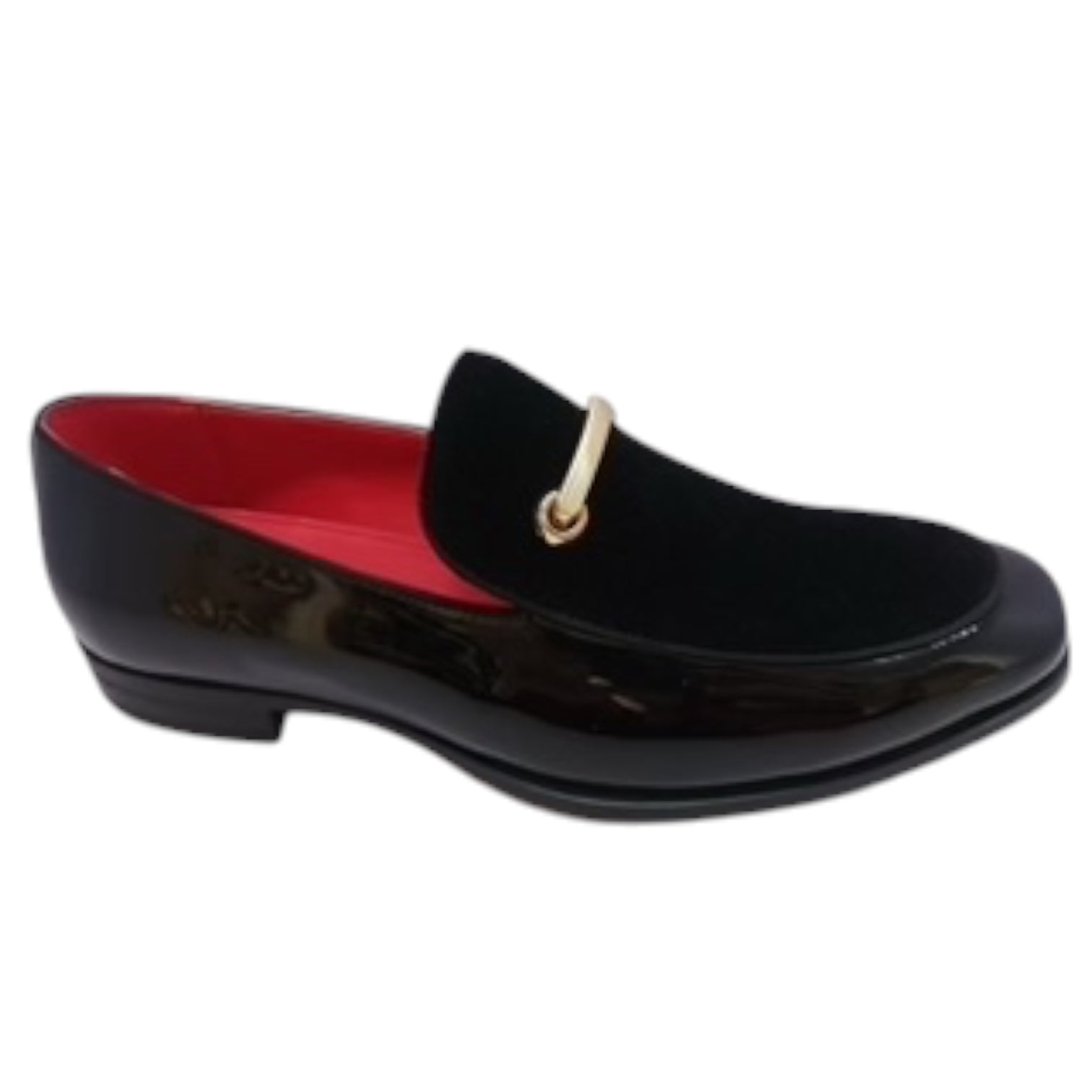 TERRONI: Velvet Patent Loafer S53